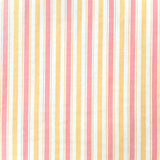 Coupon 60 cm - Coton Imprimé / Lydia Jaune-Rose