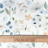 Coupon 60 cm - Coton à Impression Numérique / Livine