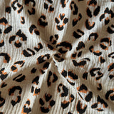 Coupon 50 cm - Double Gaze / Fauve Ecru