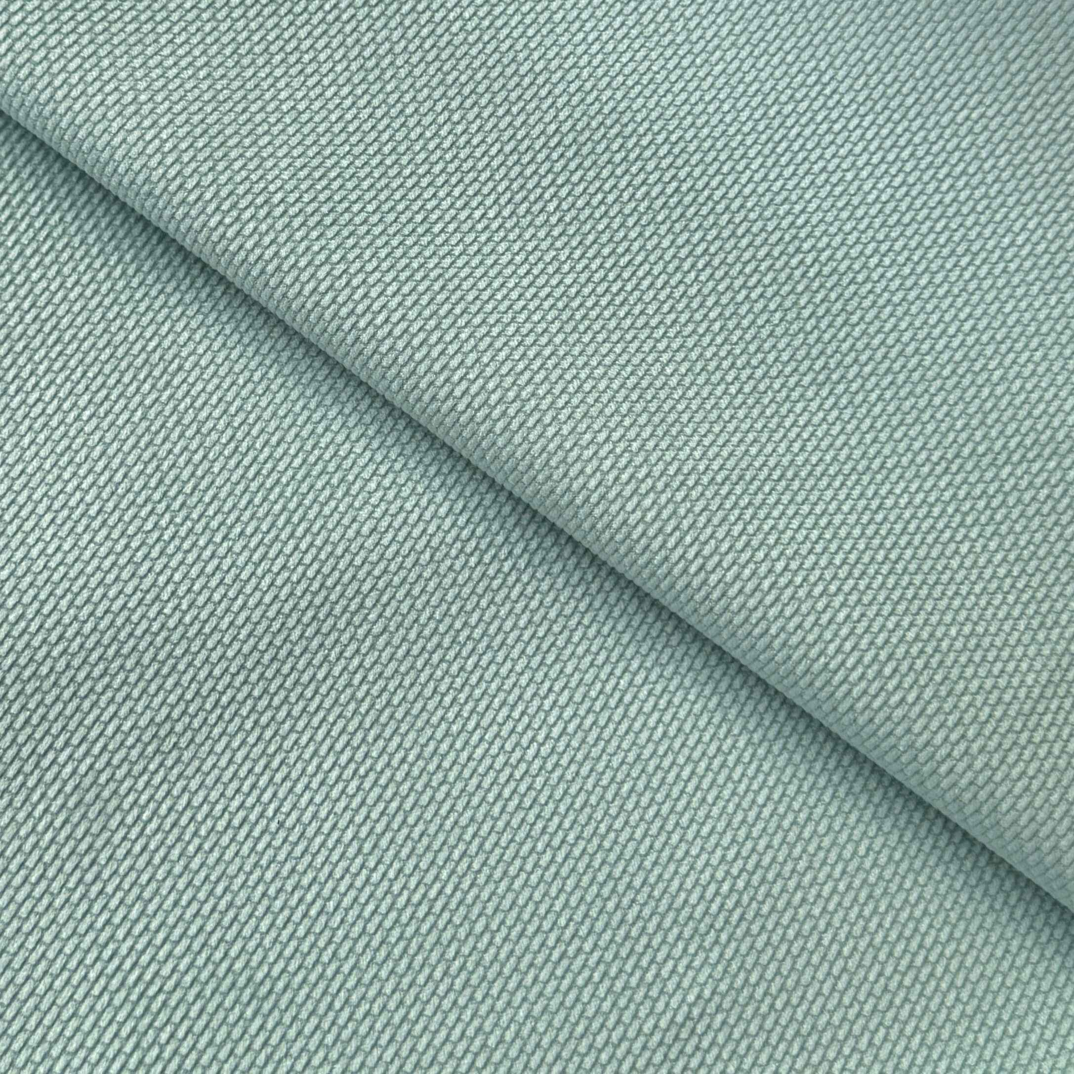 Velours Embossé / Vert Clair