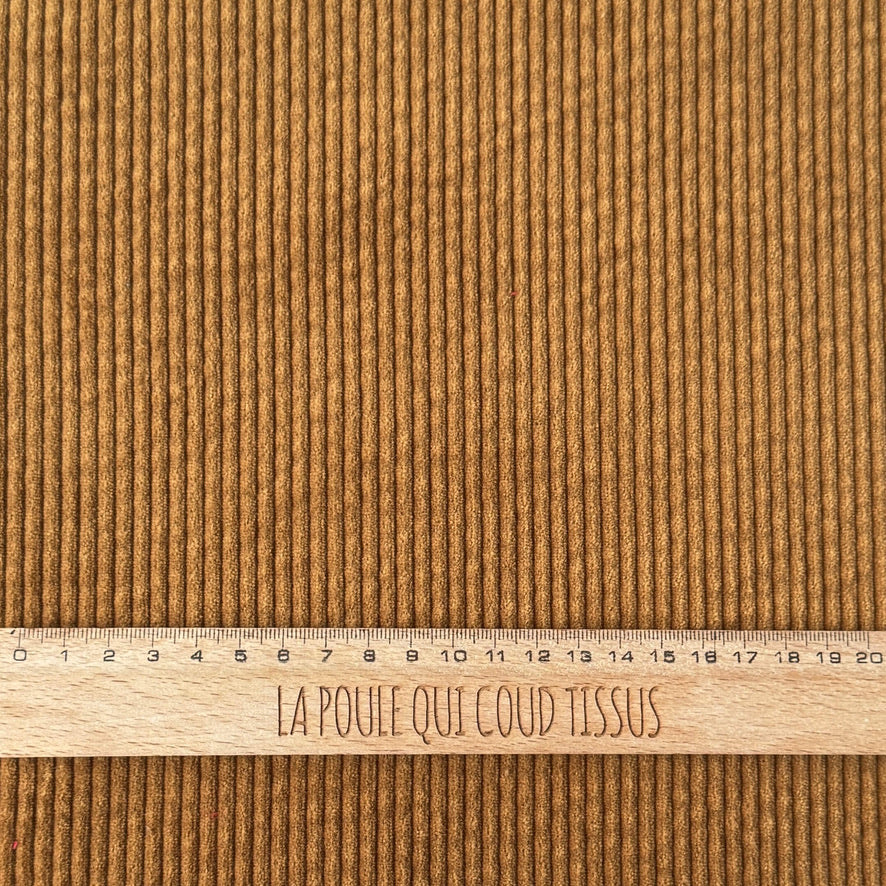 Velours Côtelé 100% Coton / Havane