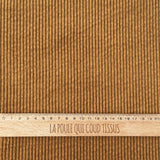 Velours Côtelé 100% Coton / Havane