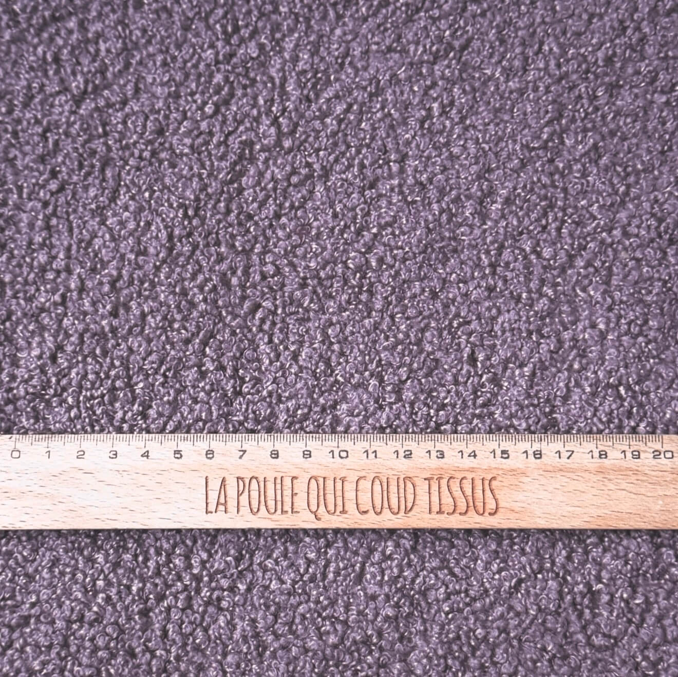 Teddy Peluche Bouclette / Violet