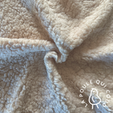 Coupon 70 cm - Sherpa / Ecru