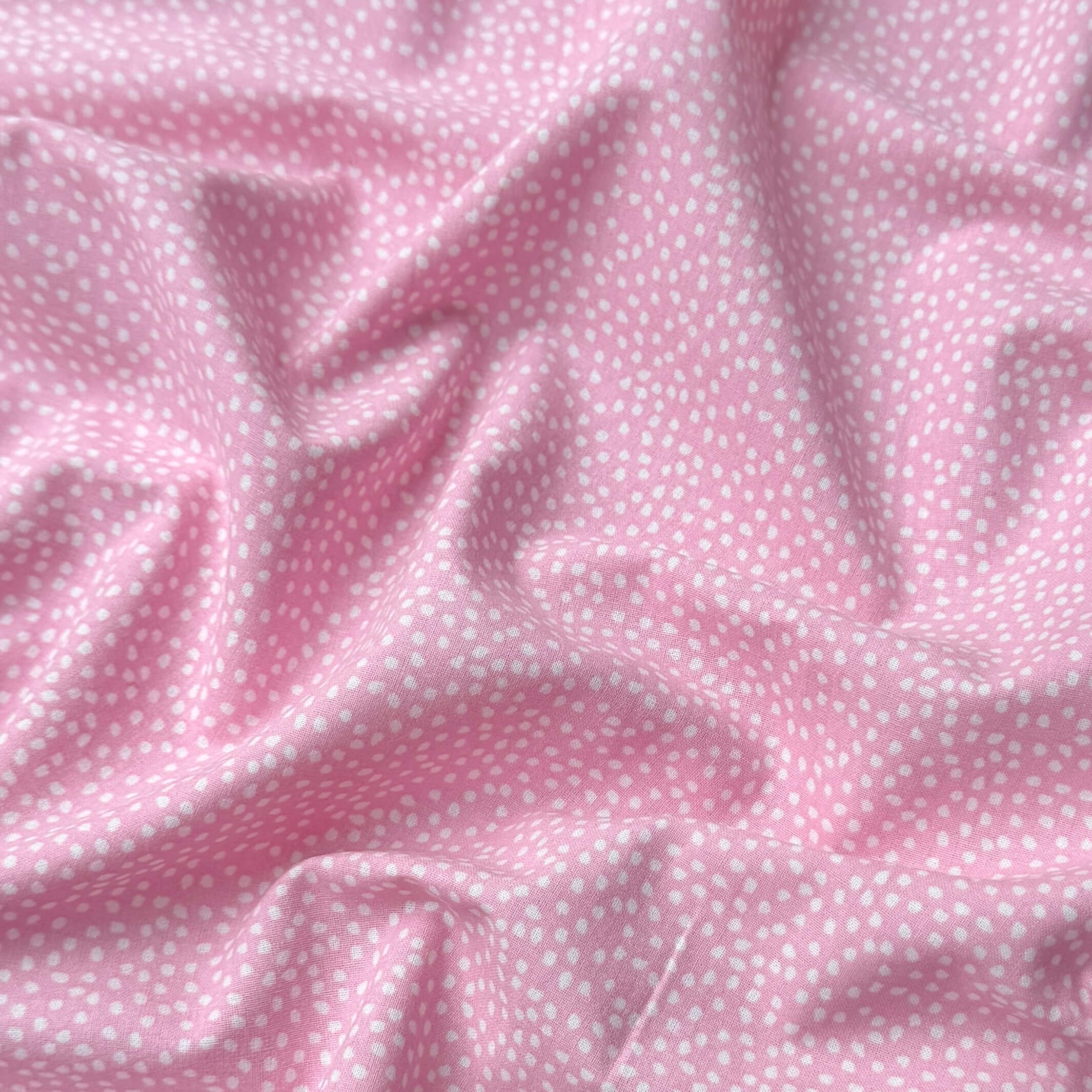 Coupon 50 cm - Coton Imprimé / Tassi Rose
