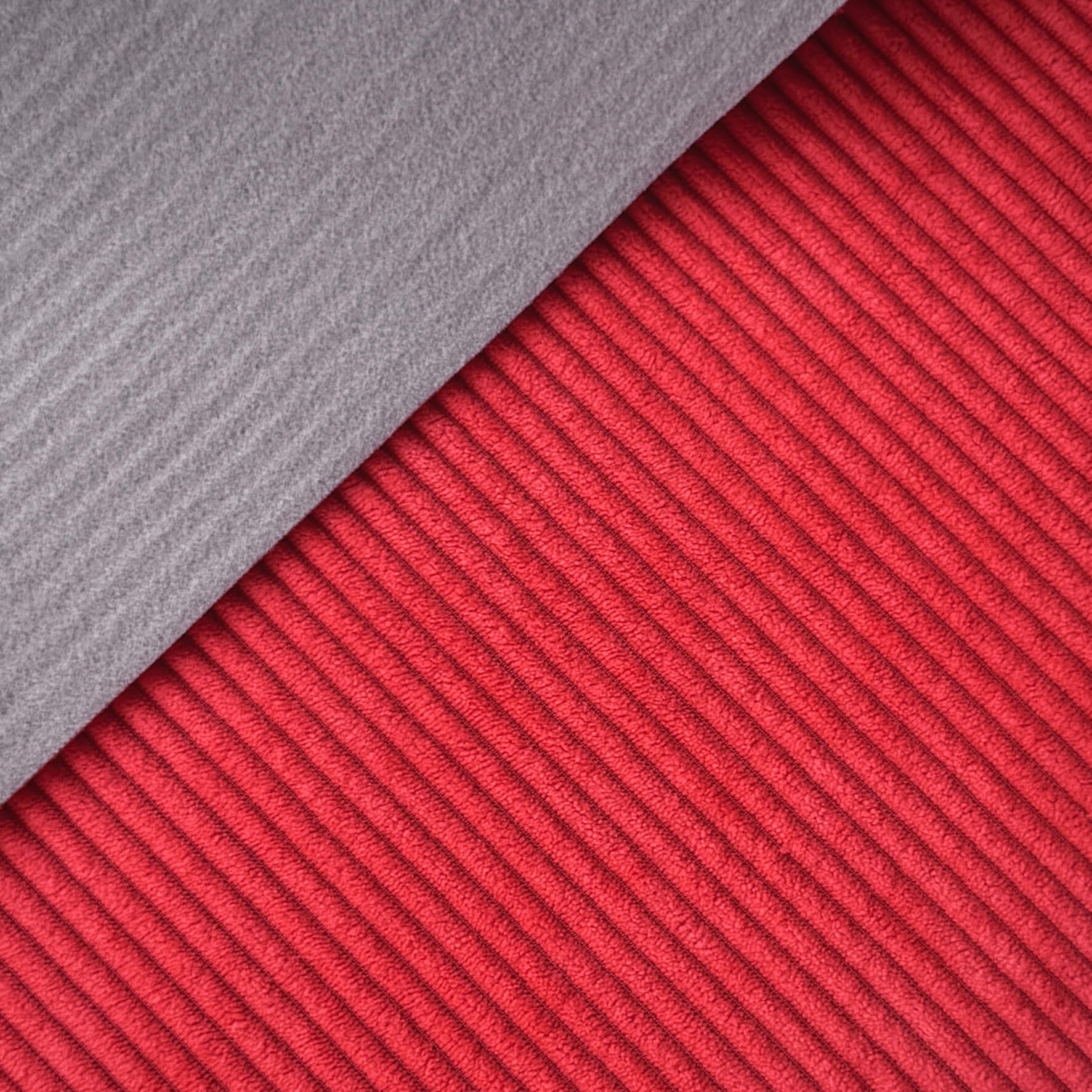 Velours Côtelé Huggy / Orange Spicy