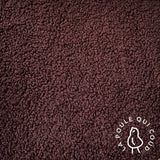 Coupon 1 Mètre - Teddy Peluche / Cacao