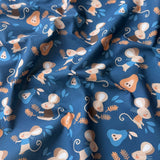 Coton Numérique Exclusif LPQC / Souris Bleu - Gris