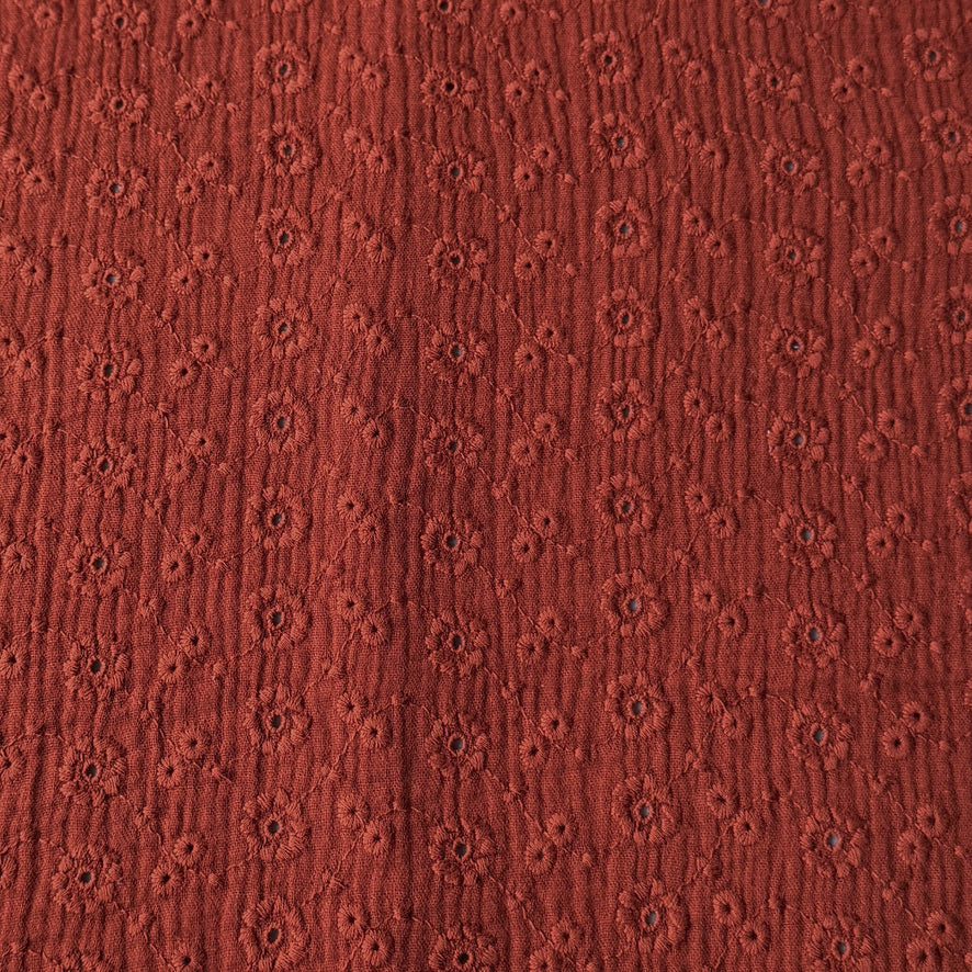 Double Gaze Brodée / Suzy Rouille