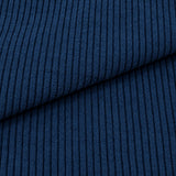 Coupon 70 cm - Velours Côtelé Huggy / Marine