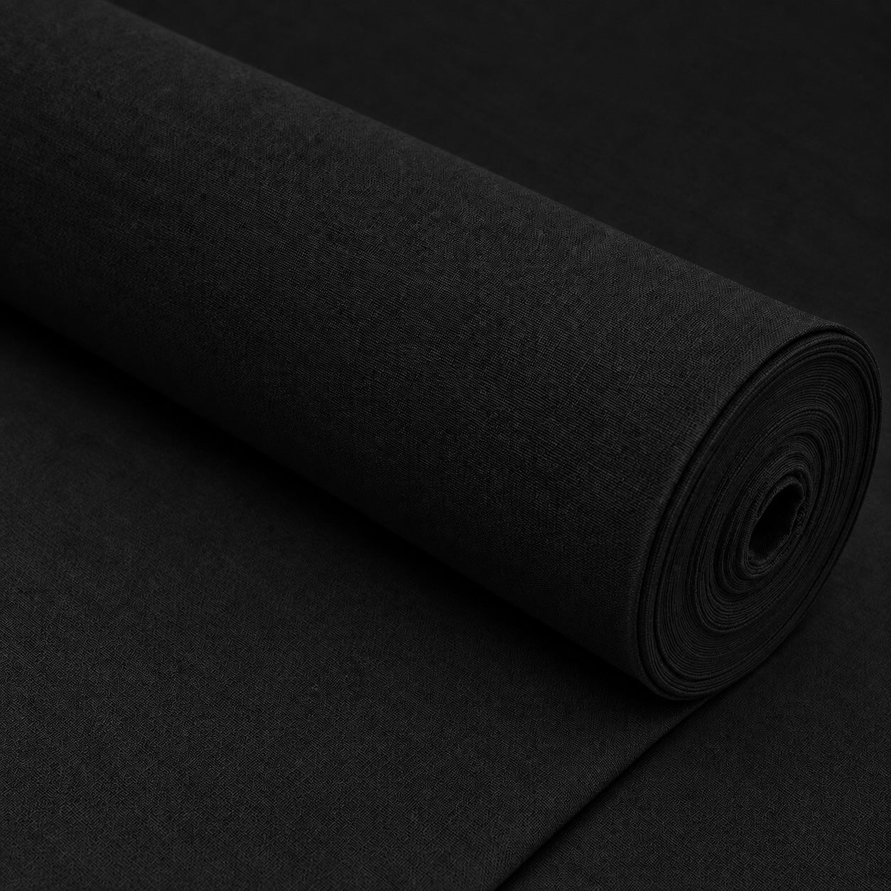 Coton Uni / Noir