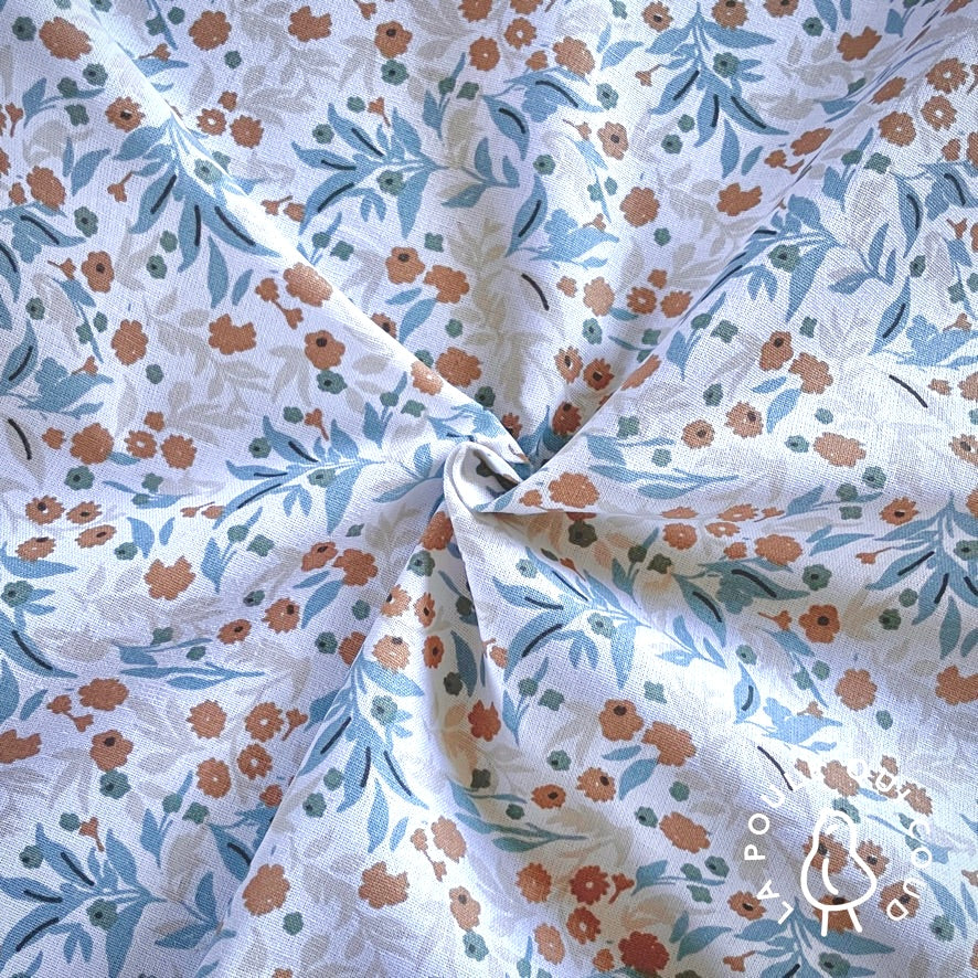 Algodón estampado / Herboristería Camel Mist