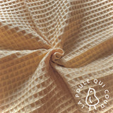 Coupon 60 cm - Nid d'abeille / Blé