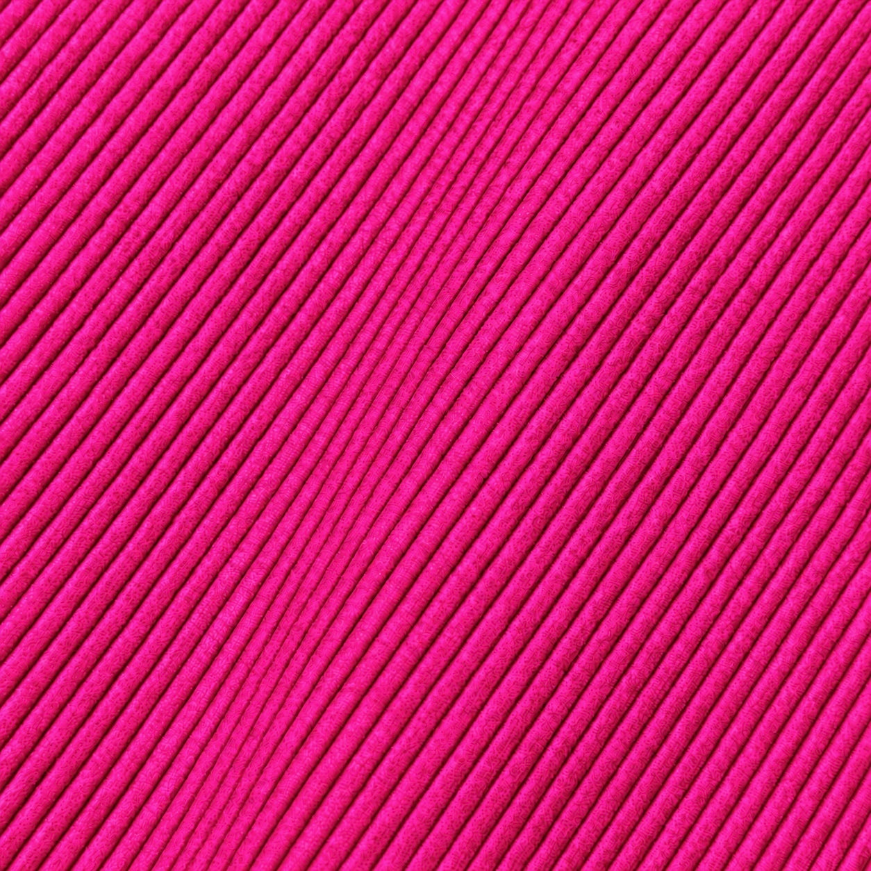 Coupon 1 Mètre - Velours Côtelé Huggy / Fuschia