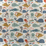 Coupon 80 cm - Coton Imprimé / Plouf