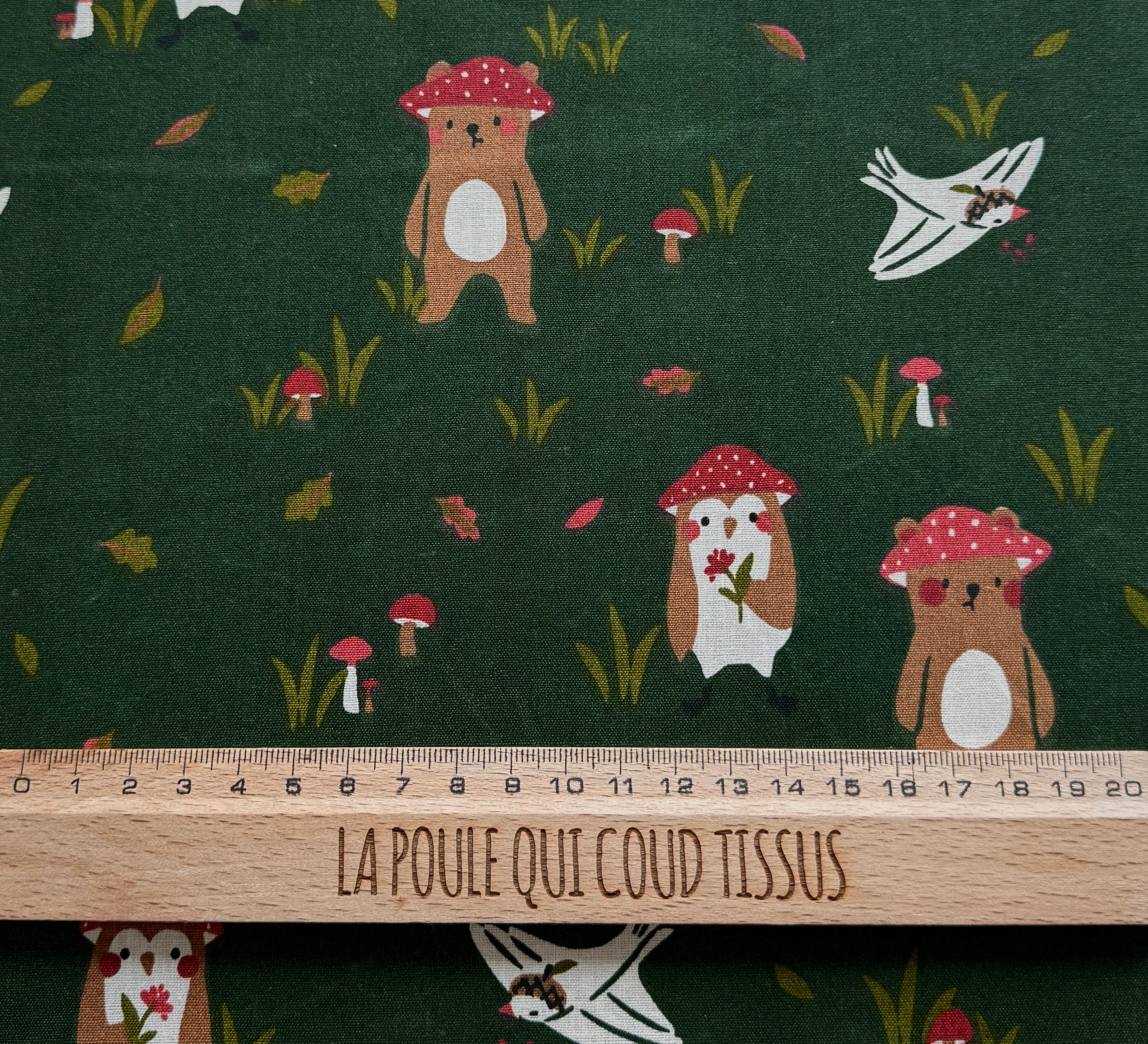 Coupon 1,8Mètre - Coton Imprimé / Gumelo