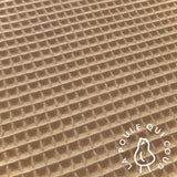 Coupon 60 cm - Nid d'abeille / Blé