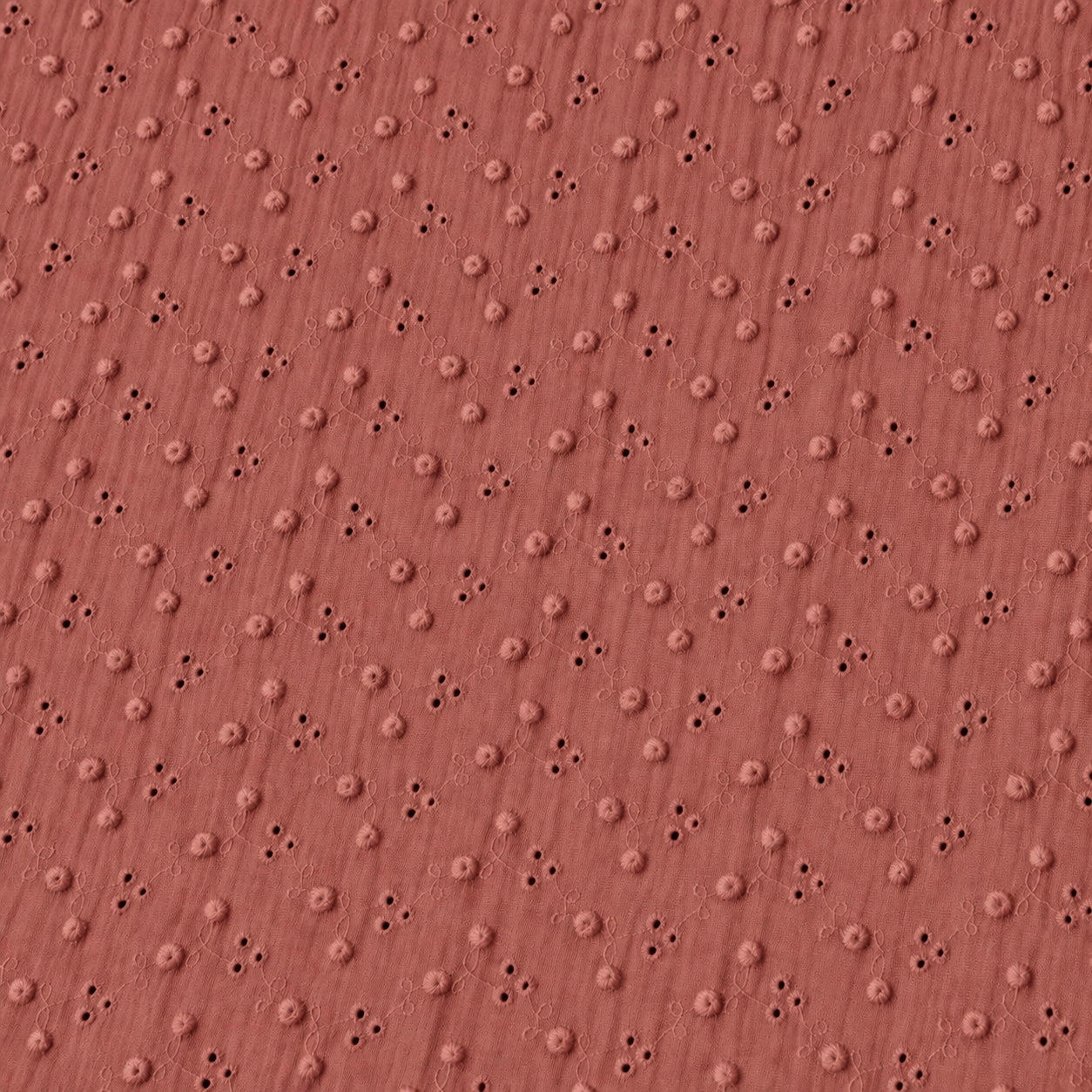 Embroidered Double Gauze / Adèle Marsala