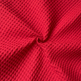 Nid d'abeille / Rouge