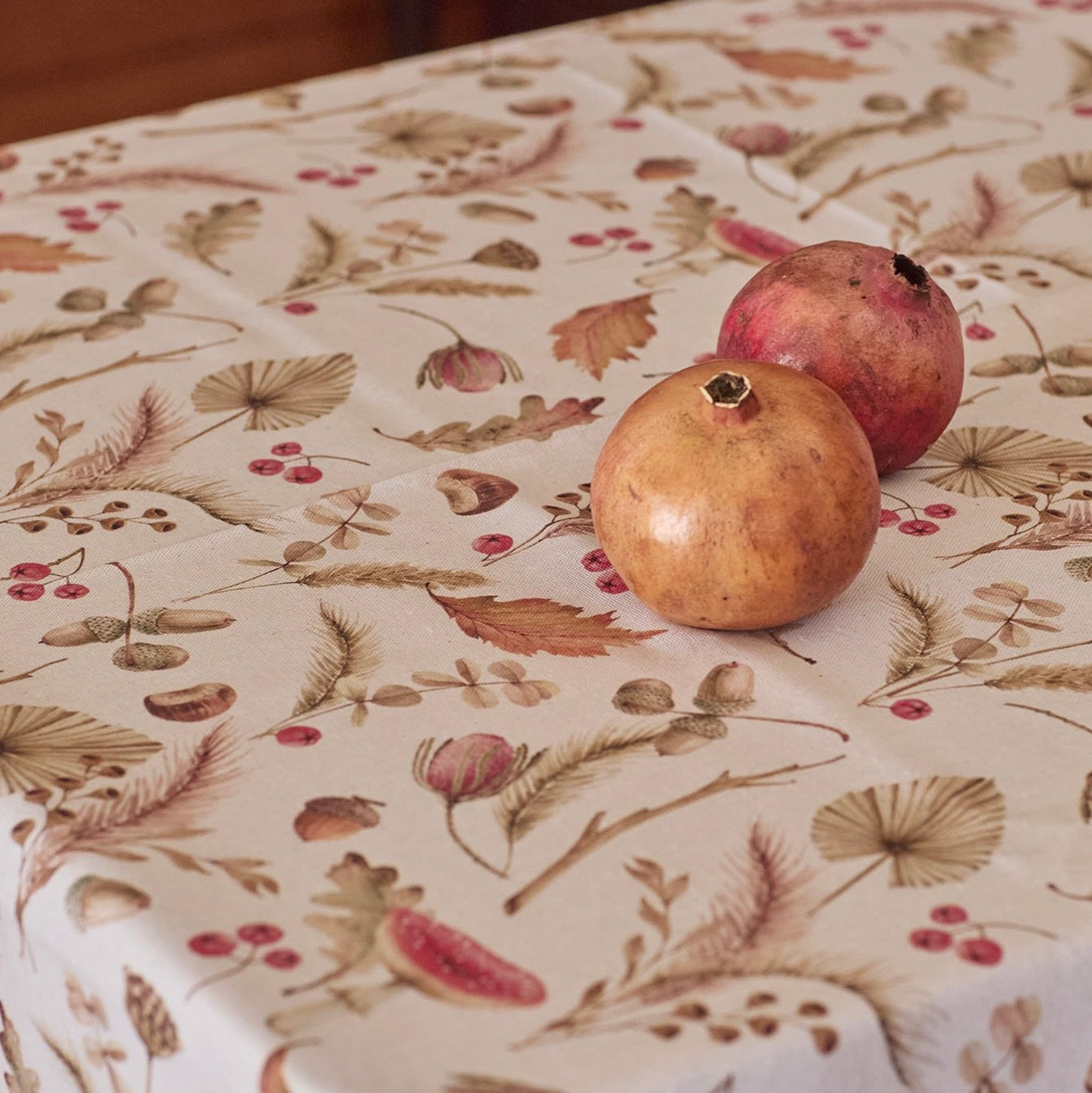 Canvas recyclé imprimé / Fruits d'automne