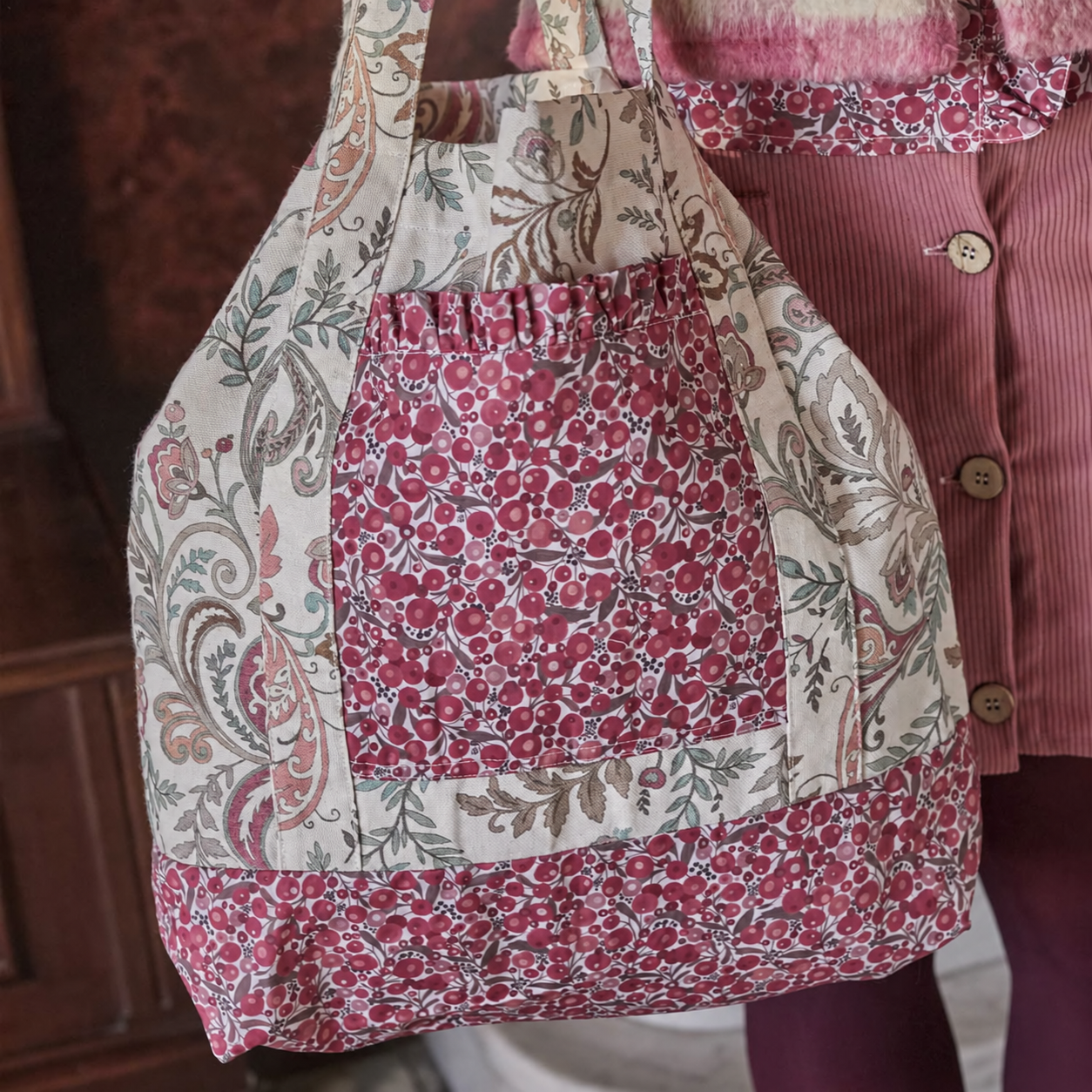 Canvas recyclé imprimé / Bohemian