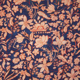 Satin de viscose / Fleurs Indiana