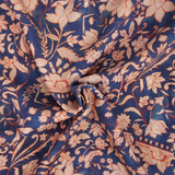 Satin de viscose / Fleurs Indiana