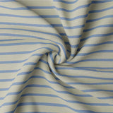 Coupon 1.5 m - Jersey / Rayures Breton Lin-Baltique