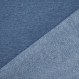 Coupon 70 cm - Molleton Sweat - Blue Jean
