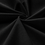 Coton Uni / Noir