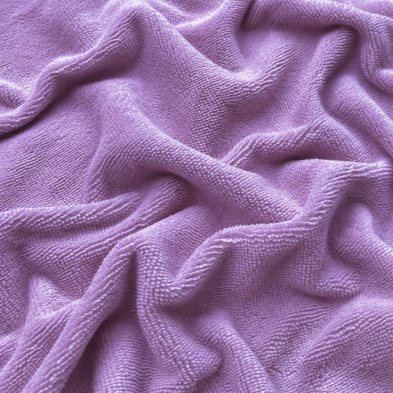 Coupon 70 cm - Micro Eponge Bambou / Lilas