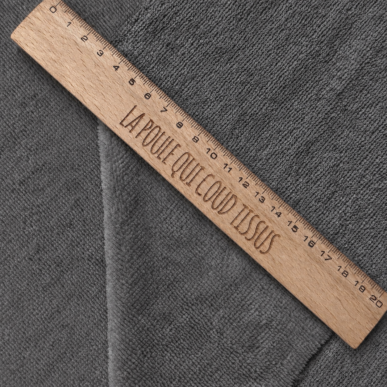 Micro Eponge Bambou / Gris Foncé