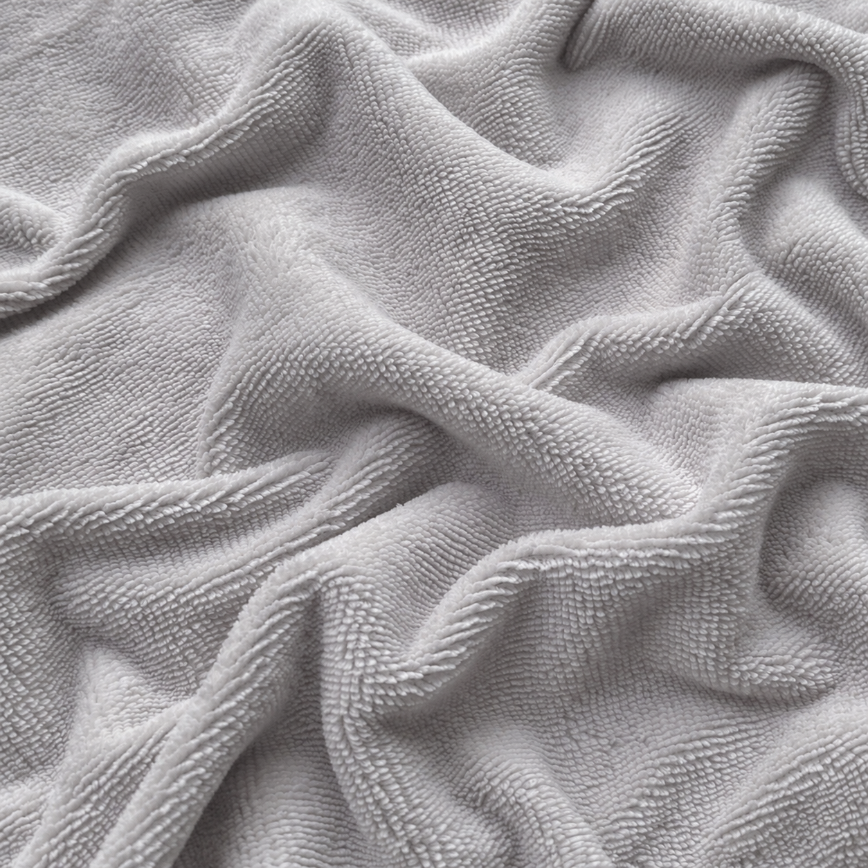 Micro Eponge Bambou / Gris Clair
