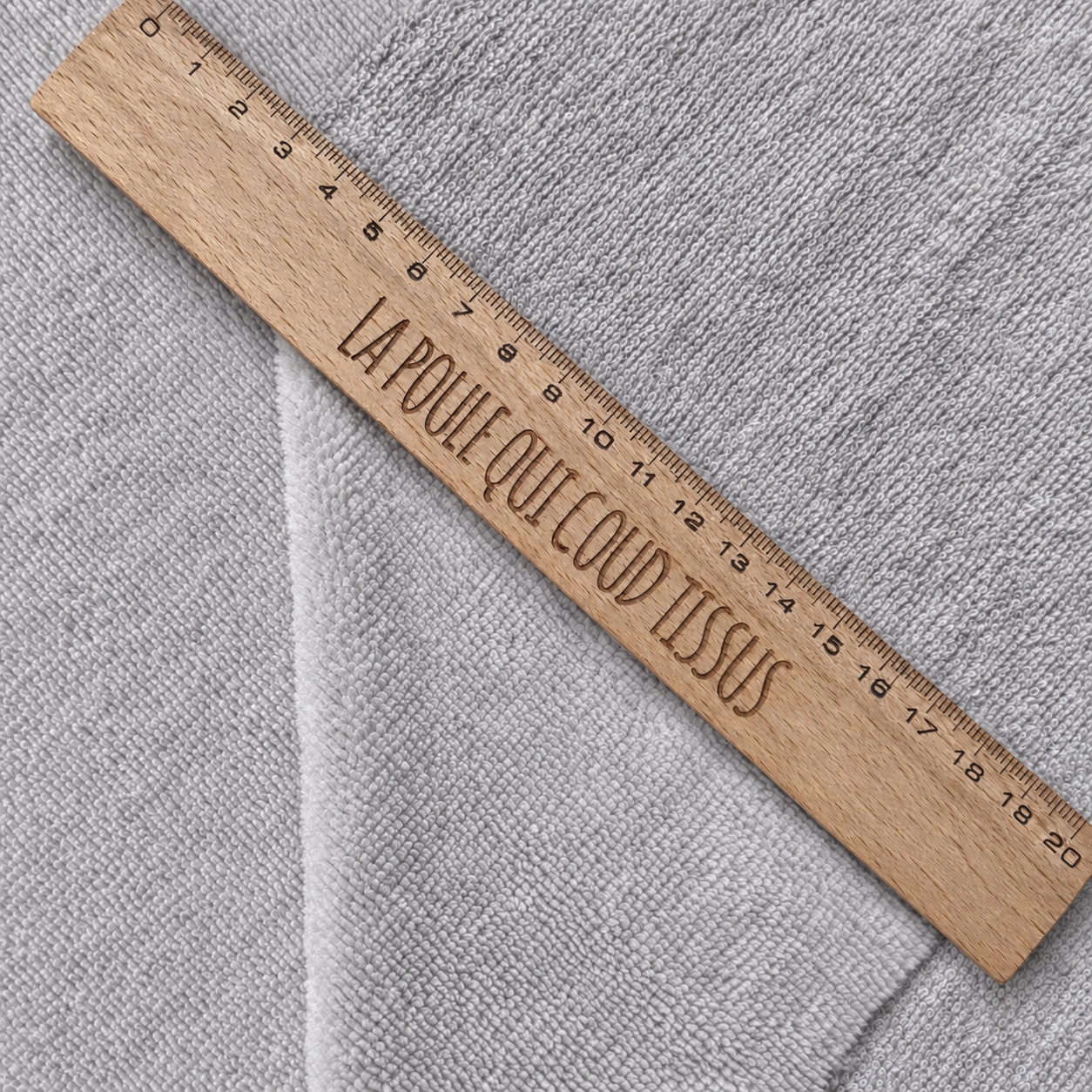 Micro Eponge Bambou / Gris Clair