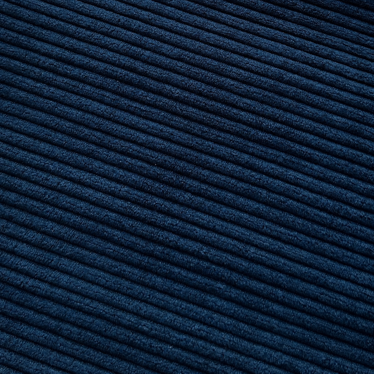 Coupon 70 cm - Velours Côtelé Huggy / Marine