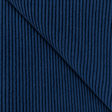 Coupon 50 cm - Velours Côtelé Huggy / Marine