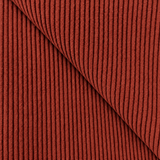 Coupon 1.1 m - Velours Côtelé Huggy / Terracotta