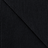 Coupon 90 cm - Velours Côtelé Huggy / Noir