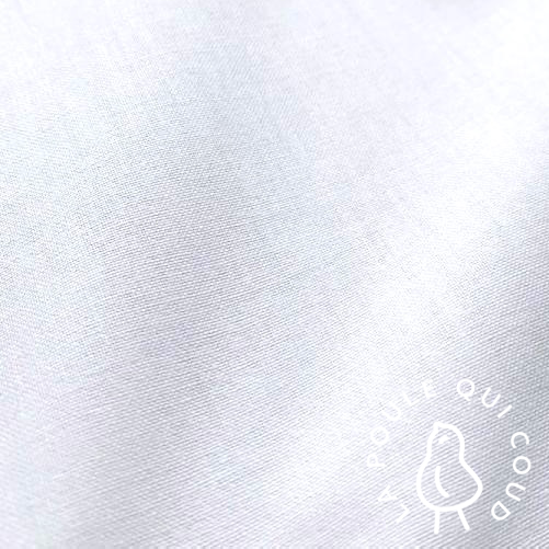 Coupon 1.8 m - Coton enduit / Uni Neige
