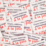 Etiquettes tissées à coudre - Ikatee (sachet de 5)