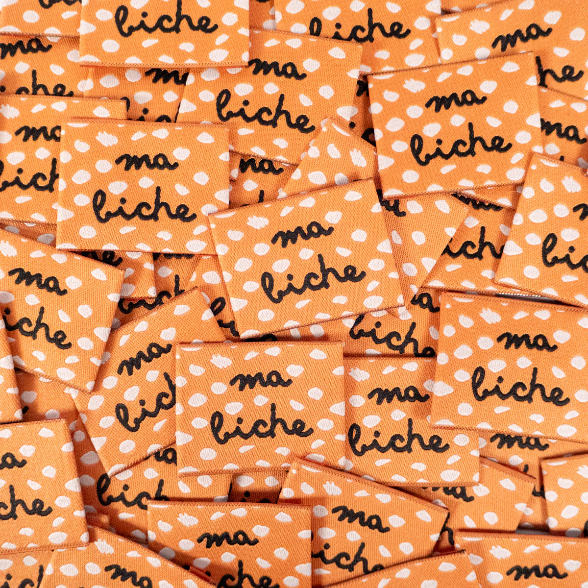 Etiquettes tissées à coudre - Ikatee (sachet de 5)