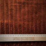 Coupon 1.1 m - Minky Côtelé / Toffee
