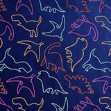 Coupon 90 cm - Coton Imprimé / Dinolo