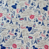 Coupon 90 cm - Coton enduit / InParis