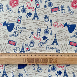Coupon 1.5 m - Coton enduit / InParis