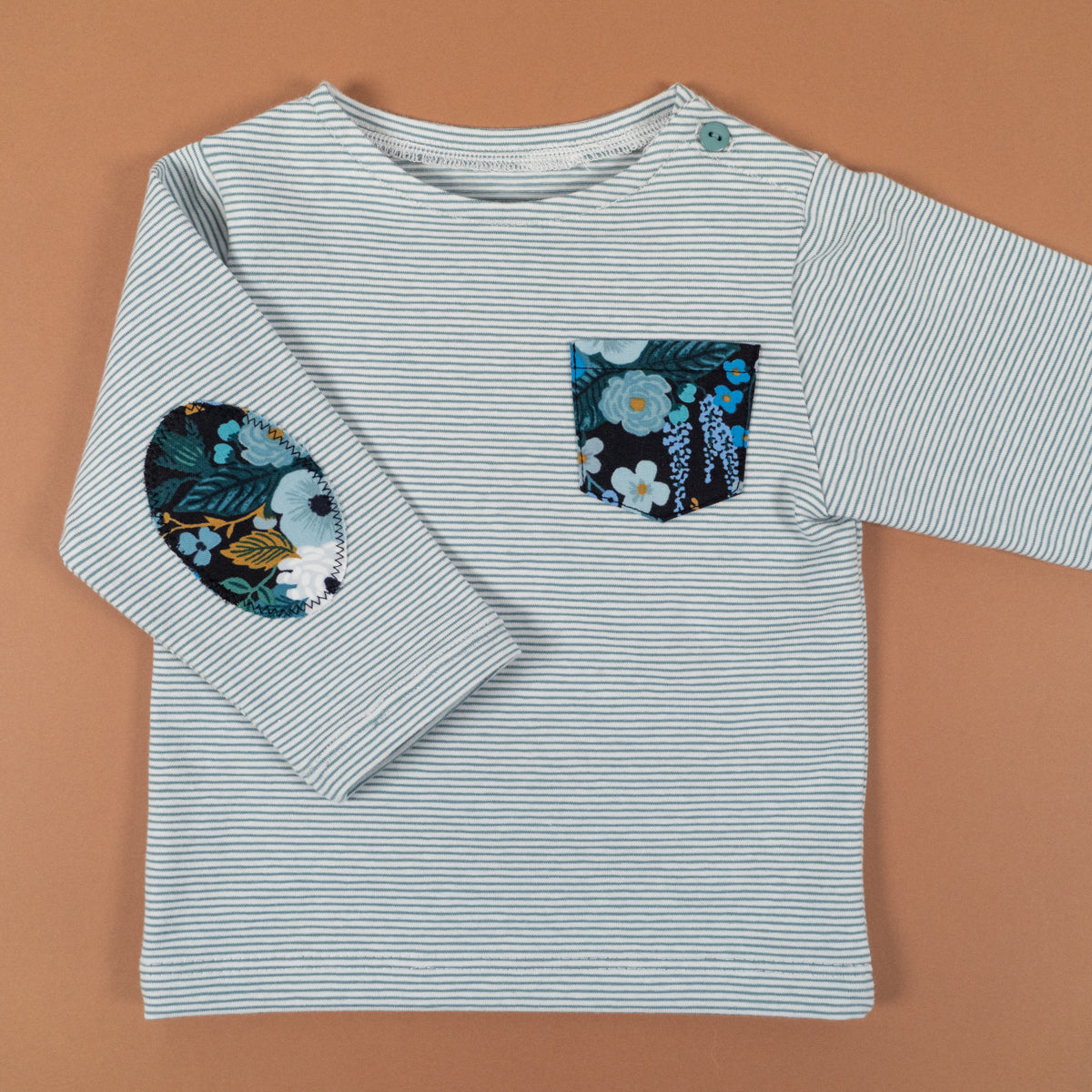 Patron de Couture - Ikatee / Tee-shirt bébé marinière CAPECOD