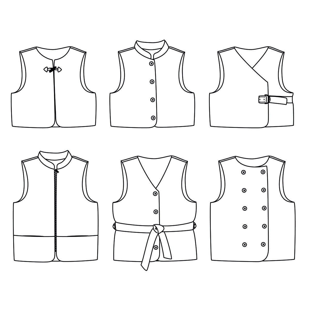 Patron de Couture - Ikatee / Gilet Sans Manche Femme RABAT