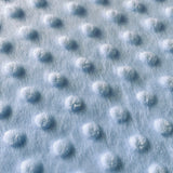 Coupon 1.5 m - Minky Bubble / Bleu Ciel