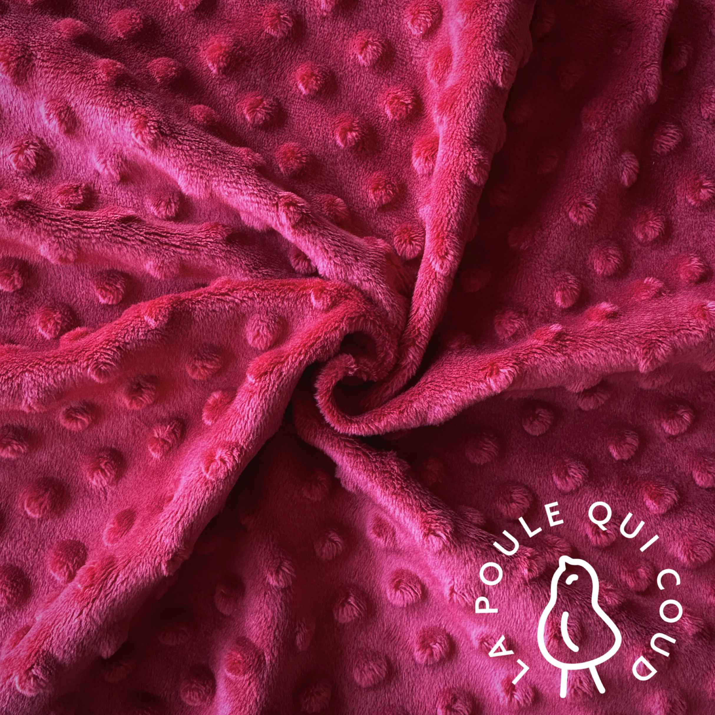 Minky Bubble / Cardinal