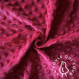 Minky Bubble / Cardinal